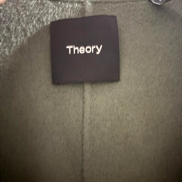 BRAND NEW THEORY WOOL CASHMERE COAT - Picture 5 of 6